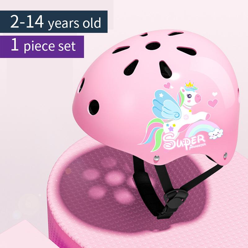 Casco per la protezione dei bambini Adatto per pattinaggio su ghiaccio, ciclismo e skateboard sport ragazzo ragazza