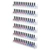 Wall-Mounted Acrylic Nail Polish Display Rack 