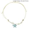 Beach Surfer Starfish Shell Choker Dopamine Bead Trendy Beach Necklace  Holiday Choker