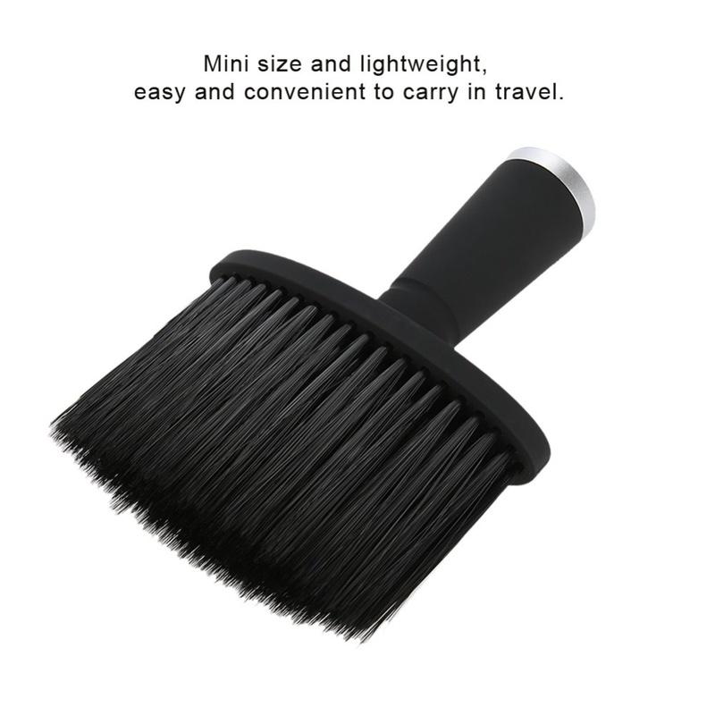 Soft Hair Brush Neck Face Duster Hairdressing Hair Cutting Cleaning Brush for Barber Salon Hairdressing Styling Tools