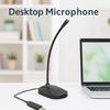 Adjustable Hose USB Desktop Microphone Hi-Fi High Fidelity Condenser Microphone  Vlog Creation