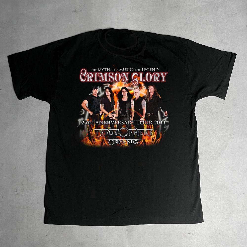 

Crimson Glory Anniversary Tour The myth The Music Legend Unisex TShirt BS425 Unisex T-Shirt L
