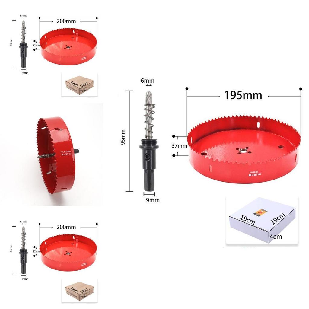 High Precision Dual Metal Hole Saw For Wood Metal Plastic And Gypsum Board Cutting