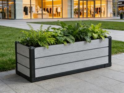 Garden Pot Stylish Flower Pot Rectangular Flower Pot 105x39x36.55cm