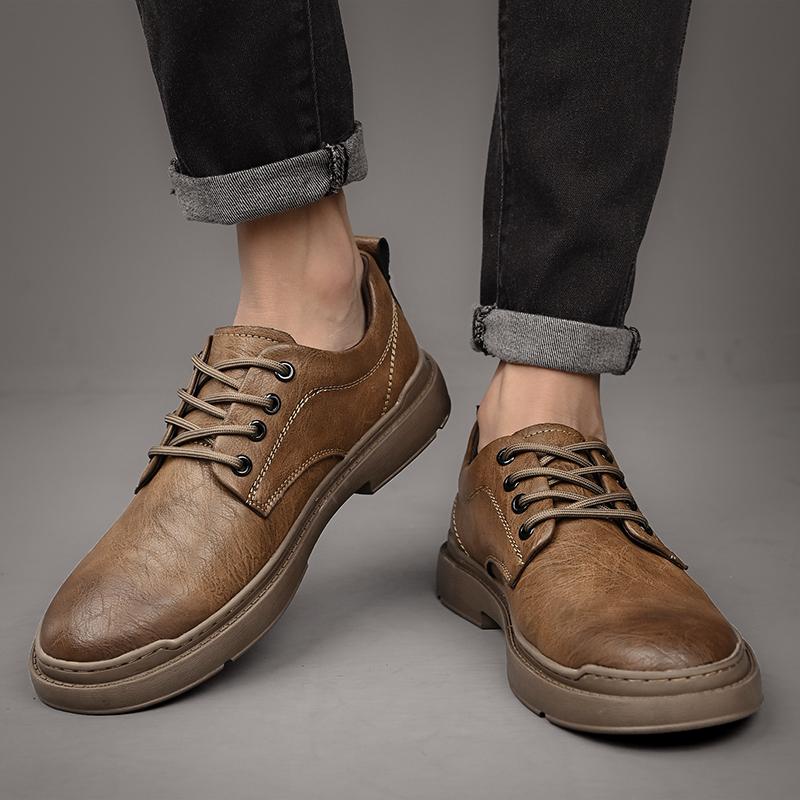 British Style Men Leather Casual Shoes Classic Man Oxford Shoes New Arrival Man Wedding Dress Footwear Elegantes Formal Sneakers