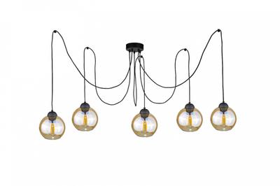 Pendant Lamp 5xE27 AMBRE BLACK