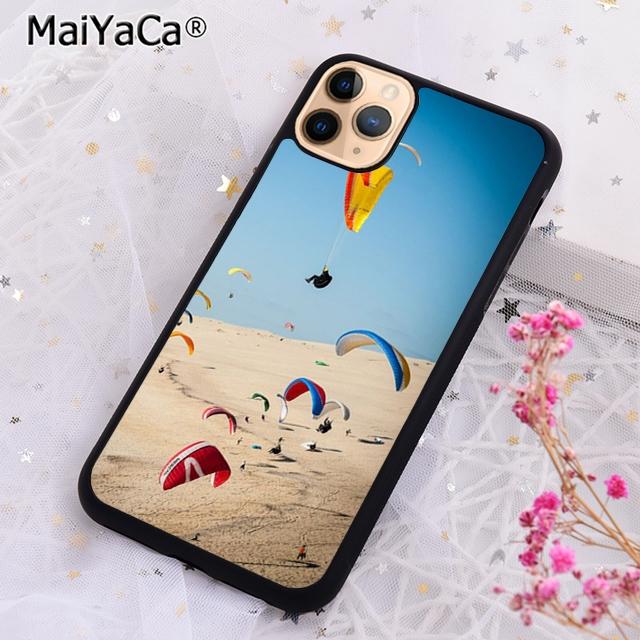 MaiYaCa Paragliding Paraglider Phone Case For iPhone 17 Air 16 pro max 15 14 plus 12 13 Shell Cover coque