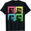 Bearded Dragon Pop Art Funny Lizard Lover Photo Booth T-Shirt