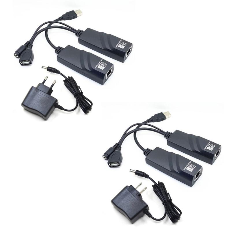 Long Distances USB Device Connectivitys Solution, RJ45 to USB2.0 Signal Boosters Over Cat5 Cables