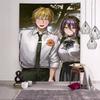 New Movie Pretty Hot Girl Reze Tapestry Decoration Bedroom Dormitory Background Cloth Holiday Home Living Room Club Tapestry