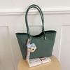 Fashionable and Simple Large-capacity Bag Commuting Single-shoulder Bag Tote Bag, Bucket Bag