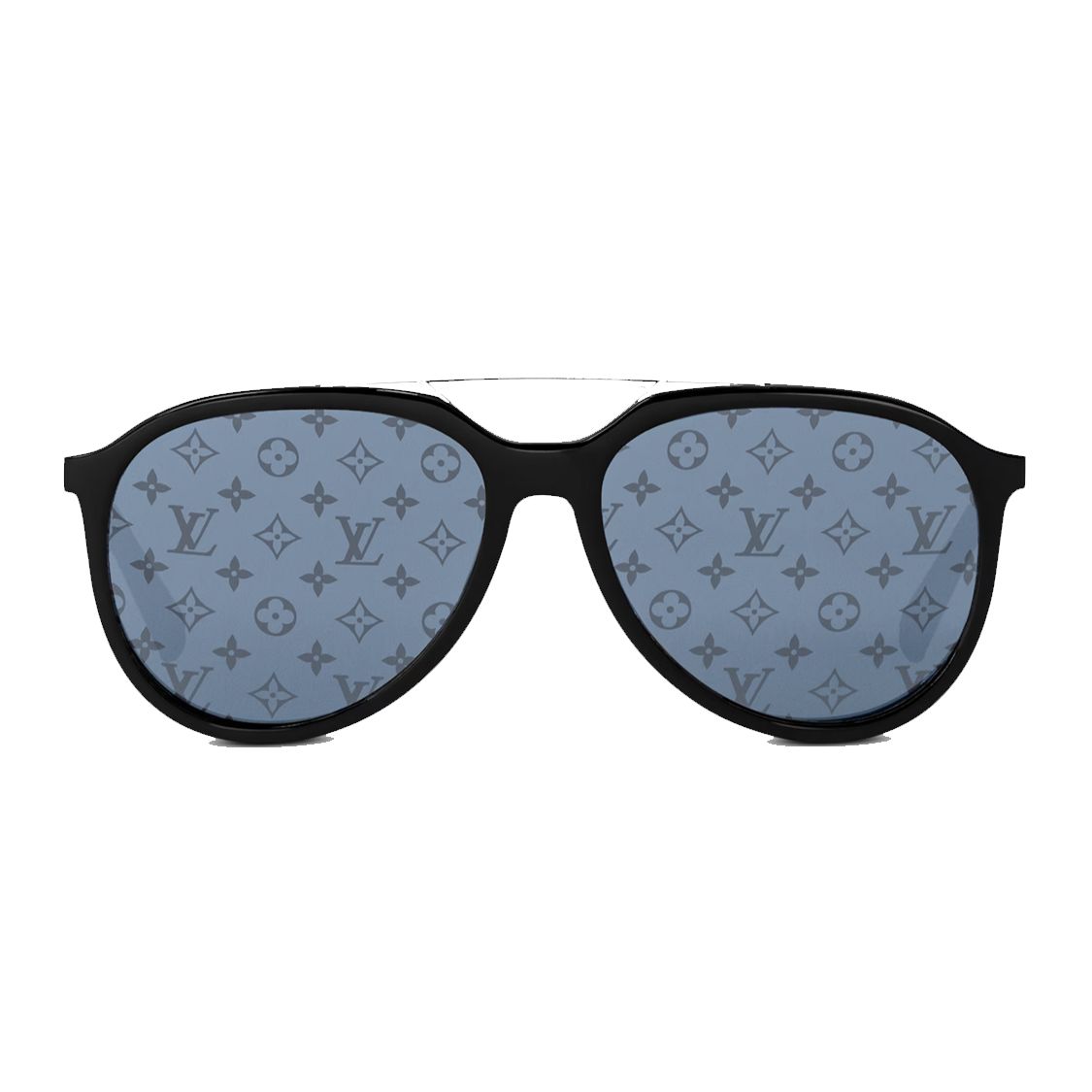 

Сонцезахисні окуляри Louis Vuitton Mix It Up з круглим логотипом Чоловічі сонцезахисні окуляри Чорні Z1877U Gray,F