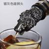 1 Stück Tierkopf-Weinausgießer Zinklegierung Hirsch Elch Löwe Leopard Wolf Adler Drache Wein-Ausgießstutzen Verschluss Club Bar Zubehör
