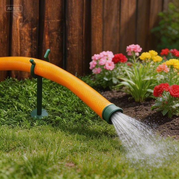 U-förmiger Gartenschlauchführer Anti-Rutsch-Nagel Wasserrohr Schlauchhalter Positionierungsklammer Hof Rasenbewässerung Schlauchspitzenhalter