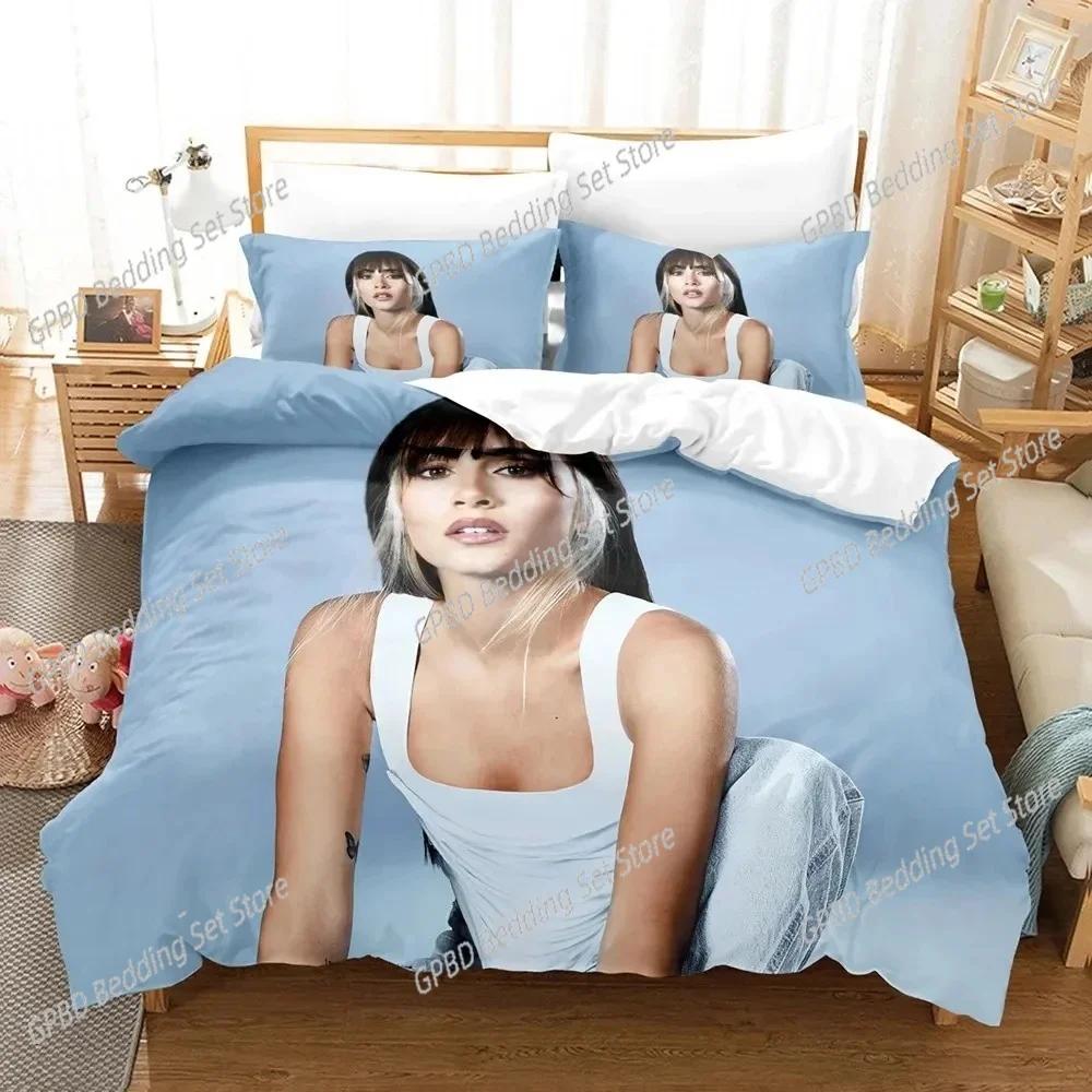 Spanish Singer Aitana Ocana Bedding Set Duvet Cover Bed Set Quilt Cover Pillowcase Comforter King Queen Size Boys Adult