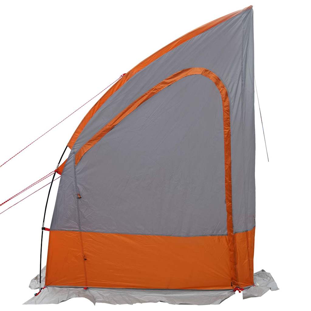 Heckklappenzelt für 194 x 180 x 210 cm Grau und Orange