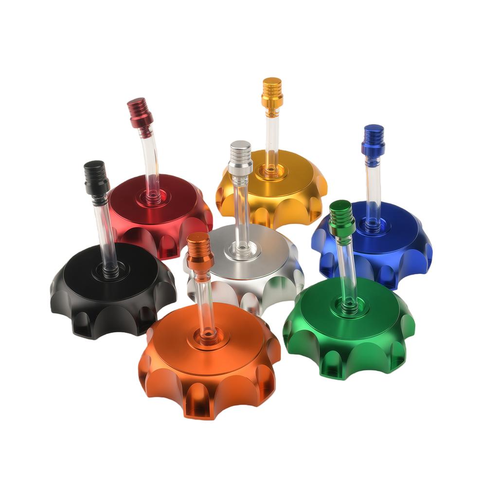For Yamaha Honda KTM Kawasaki Suzuki ATV Dirt bike Motorcycle Universal 50mm CNC Aluminum Racing Gas Fuel Tank Cap With Vent Cap Fuel Tank Caps3