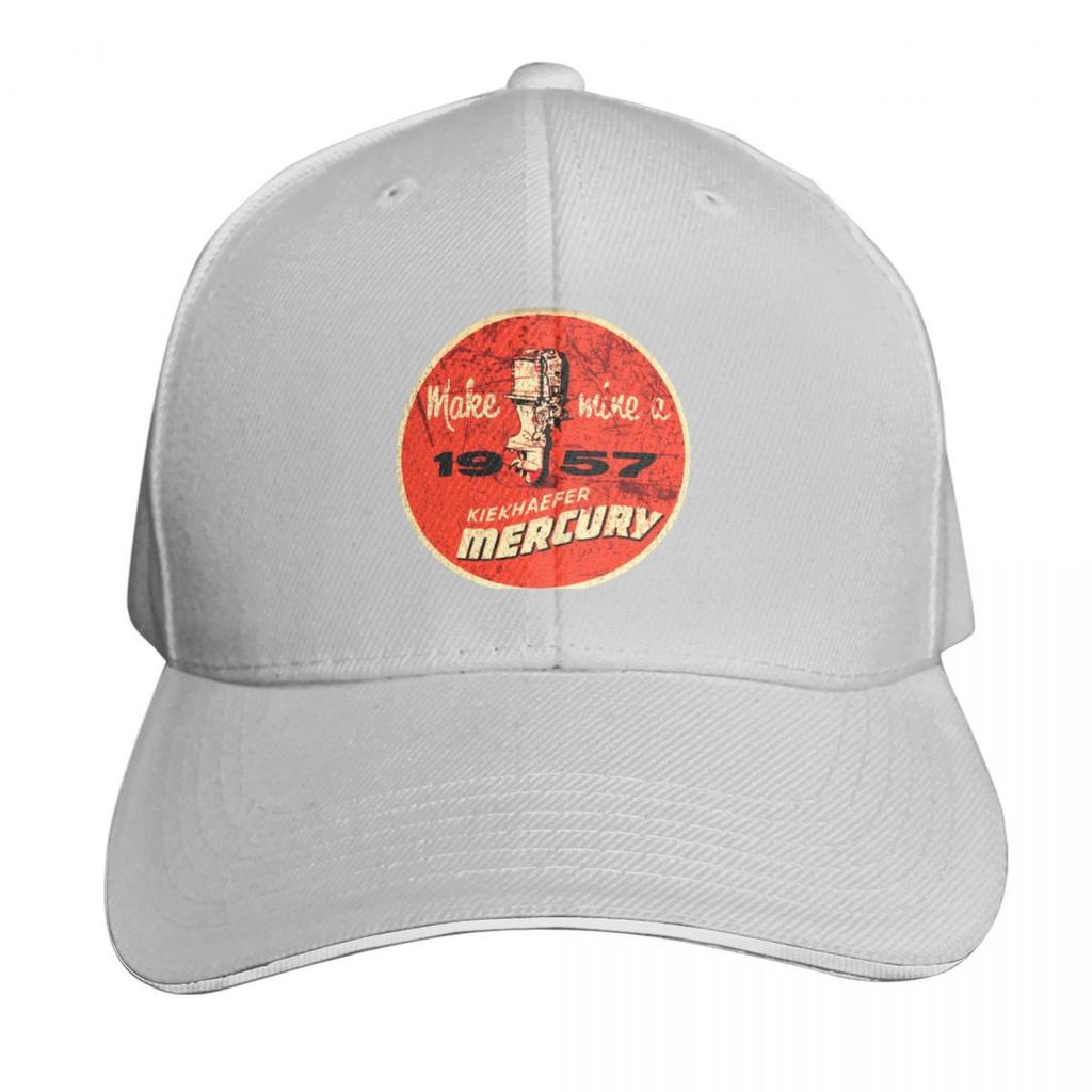 Vintage Kiekhaefer Mercury Baseball Cap Beach Hat Beach Military Tactical Cap GirlS Hats Unisexs