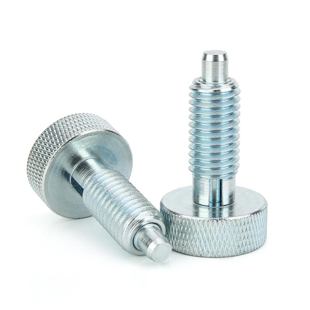 M6/M8/M10/M12/M16 Stal nierdzewna 304 Pokrętła radełkowane Tłoczki Tłoczki sprężynowe Śruby samohamowne Z śrubami i nakrętkami