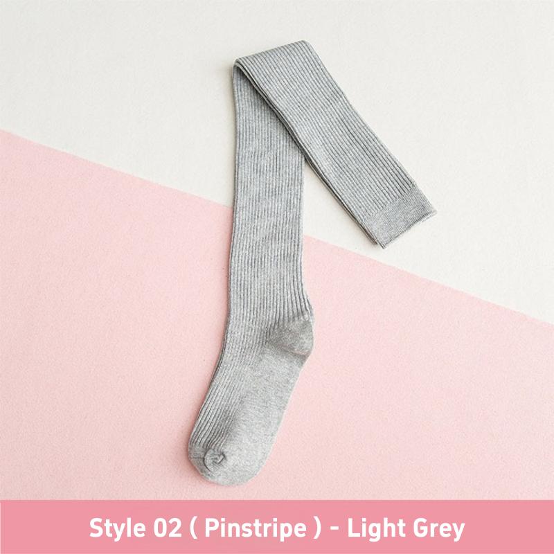 1 3 Pairs Women's Cotton Thigh High Socks Over The Knee Colorful Striped Pattern Casual Daily Wear Fashion Socks Black White