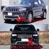 Für Jeep Grand Cherokee 2014 2015 2016 Stoßstange vorne unterer Kühlergrill Füllleiste Scheinwerfer Unterleiste Abdeckung Kappe Blende