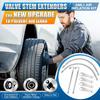 Double Tires Air Inflation Kit - Dually Valve Stem Extenders Kit for Easy Connection To Tire Valves and Equipment, Valve Stem Extenders for Easy Tire