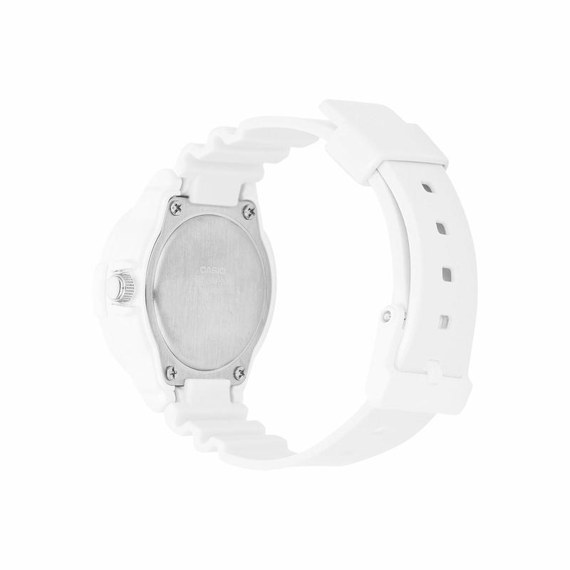 Casio YOUTH Series-LRW Disc Three-Needle Summer Ice Cream Macaron Gradient Dial 100 M Waterproof Quartz Movement Resin Strap Japanese and LRW-200H-2E2