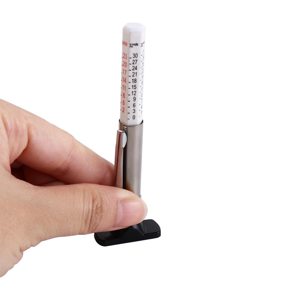 Auto Color Coded Two-Sided Digital Accurate Tyre Tread Measuring Pen Tire Ruler Depth Gauge