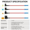 Cooclensportey 16 Pack 4 Types Fuse Tap, Upgraded 12V Car Add a Circuit Fuse Tap Kit - Standard Mini Micro2 and Low Profile Mini Fuses Taps, ATO