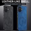 For iPhone 17 Lightning Magnetic Leather Case For iPhone 17 Matte Ultra-Thin Comfortable Phone Cover For iPhone 17 Phone Cases