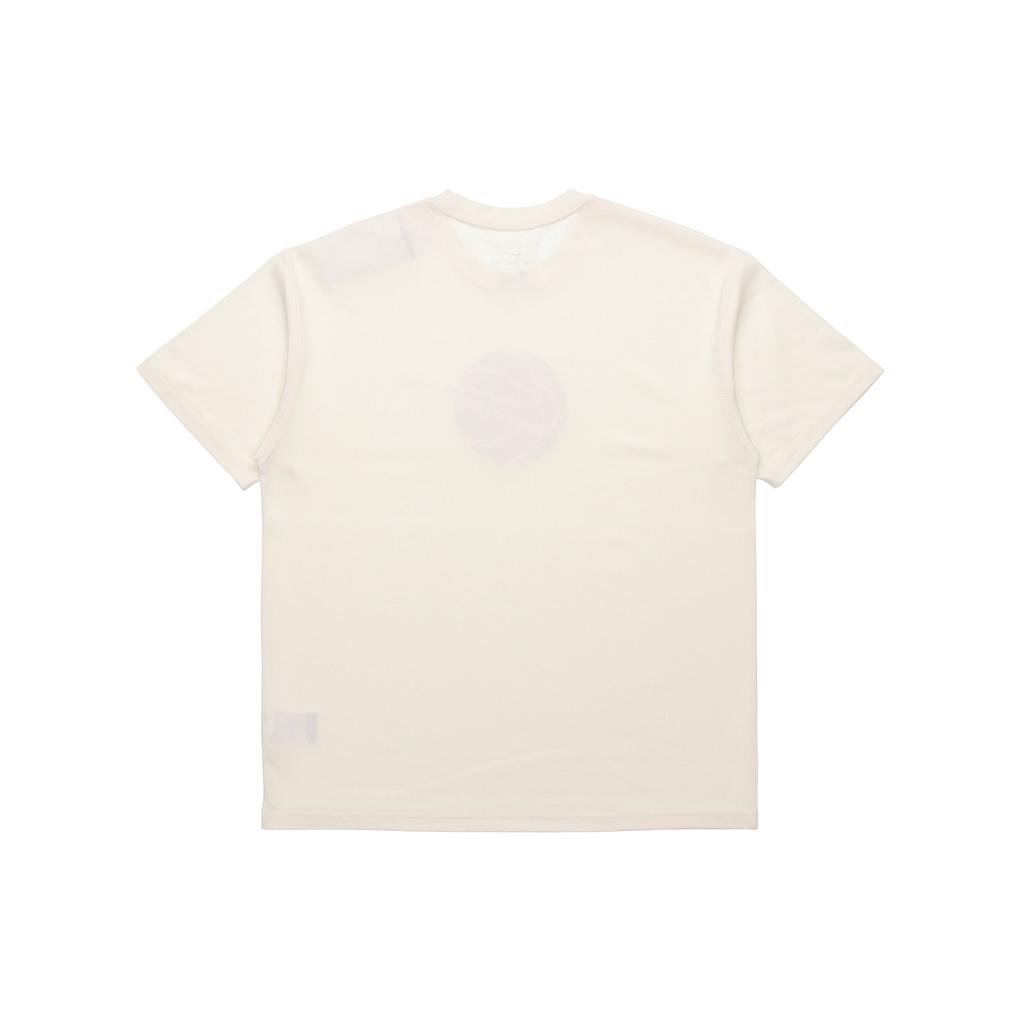 Nike Basketball Loose-Fit Crew Neck Short Sleeve T-Shirt Men Tops Off-White DD0829-901