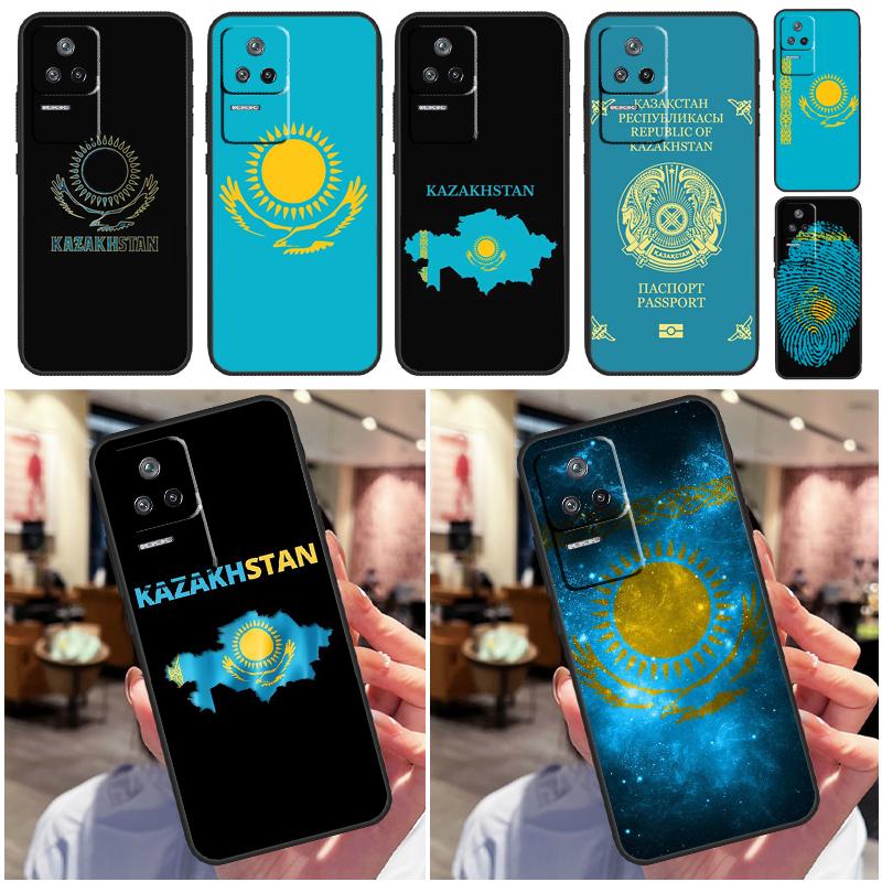 Kazakhstan Flag Case For Xiaomi 14T 11T 12T 13T Pro 13 14 15 Ultra POCO X7 Pro X3 X5 X6 F5 F6 M6 Pro Coque