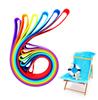 Package of 6 Towel Clips for Chairs, Cruise, Silicone Towel Bands for Cruise Chairs, Multifunctional Beach Towel Bands, Beach Towel Clips for Pool Ch