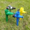 4-Point Internal Thread Plastic Sprinkler Nozzle Ground Plug for Gardening
