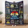 Disc Golf Adventure Quotes And Sayings For Enthusiasts Gift Blanket Name Soft Warm Cozy Suitable For Sofa Couch Office Bed Picnics Ideal For All