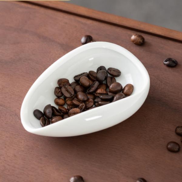 

Дозировочная пластина для кофейных зерен, керамическая емкость для зерен, лотки для дозирования кофе, чая, изысканные аксессуары для дома, кухни, кафе, для демонстрации образцов