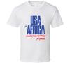 Usa Afrika Unisex T-Shirt