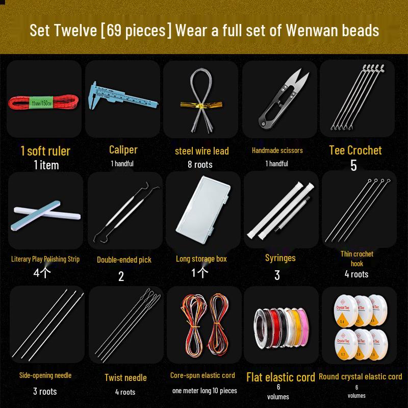 Beading Bracelet Tool Kit: Needle & Accessories for DIY Handmade Jewelry