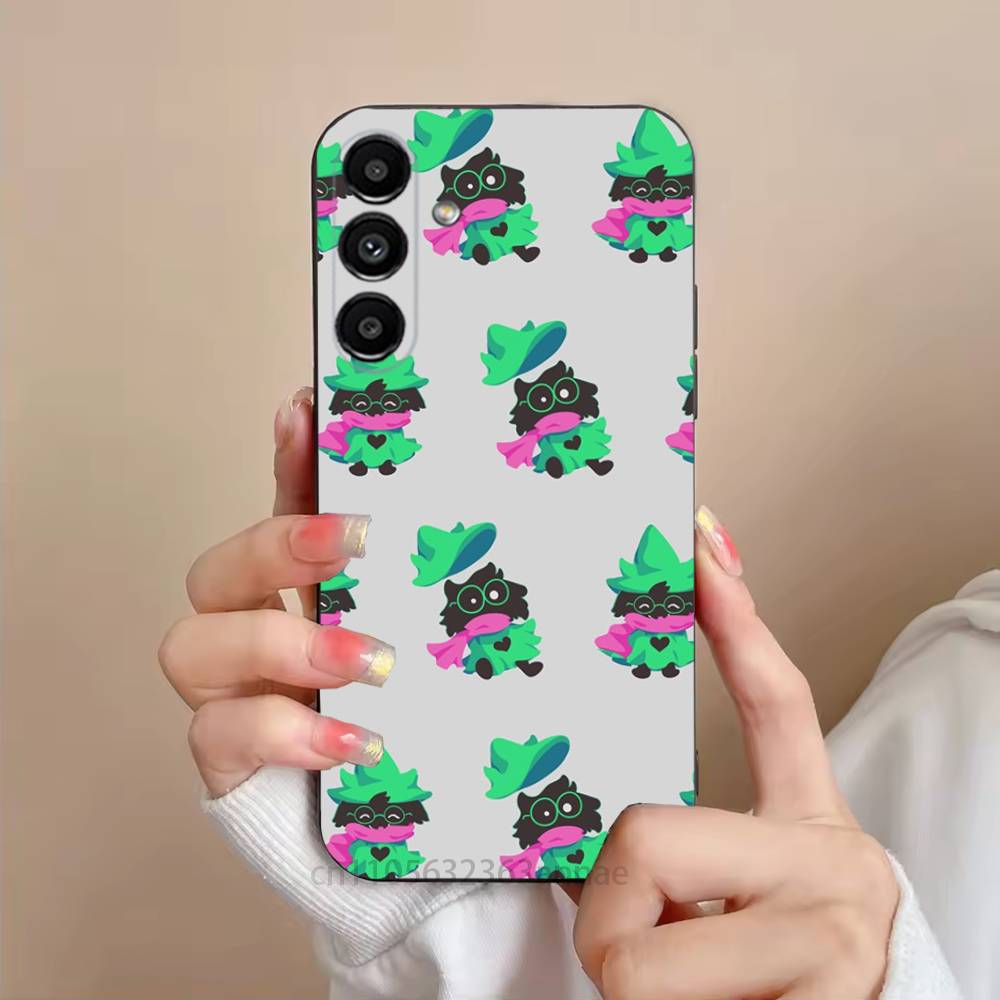 

D-Deltarune Ralsei Phone Case For Samsung Galaxy S21 22 23 24 S25 Ultra PlusS20 FE S10 Plus Cover Funda SamsungS23plus5G