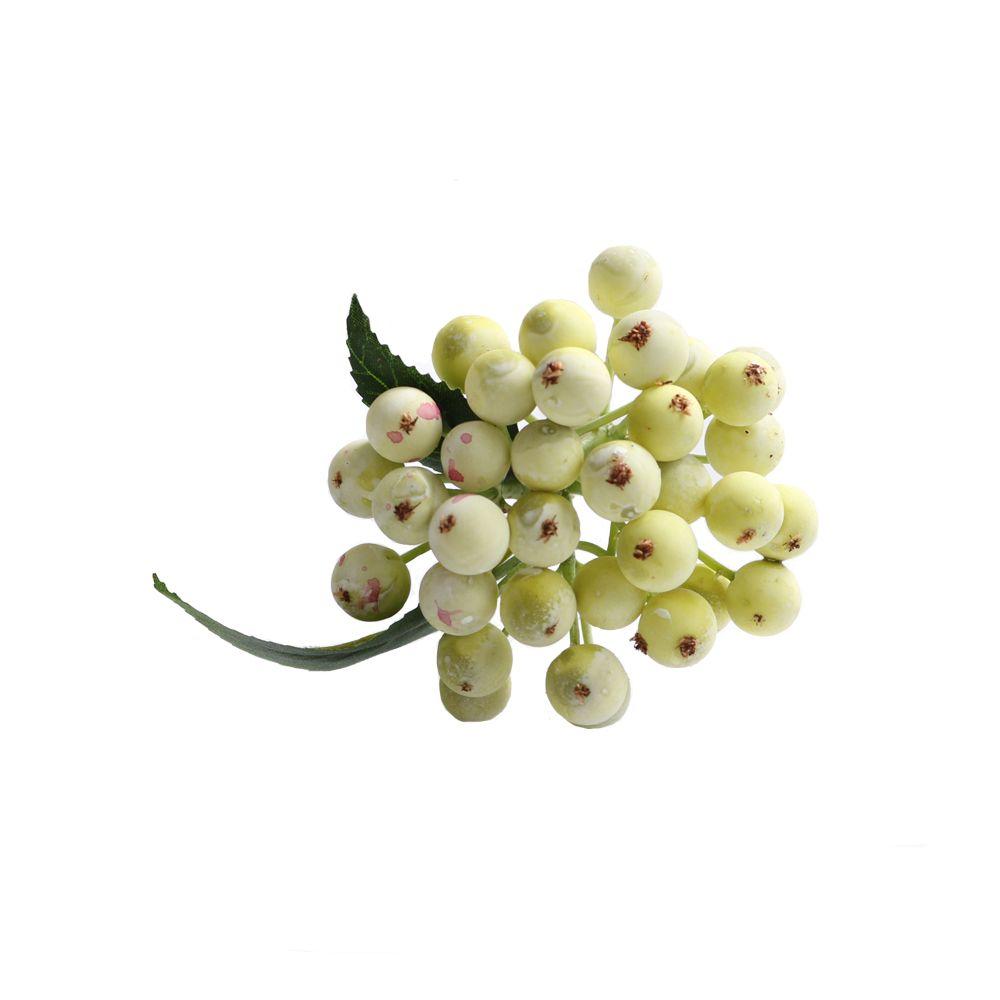 Christmas Wedding Decoration Red White Berries Mini Berry Spike Fake Flower Artificial Flowers Foam