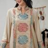 NC70 Middle East Style Muslim Sequin Loose Long Dress for Women