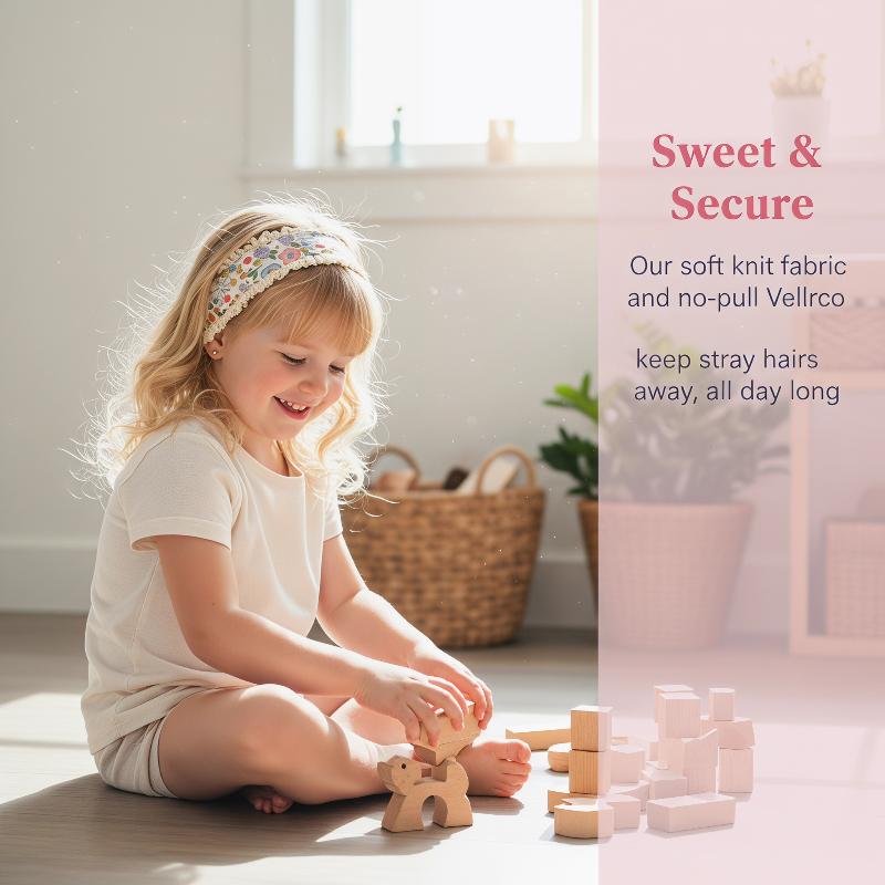 Cute Flower Baby Hair Bands Non-Slip Comfortable Perfect for Newborn Photoshoots and Special Occasions