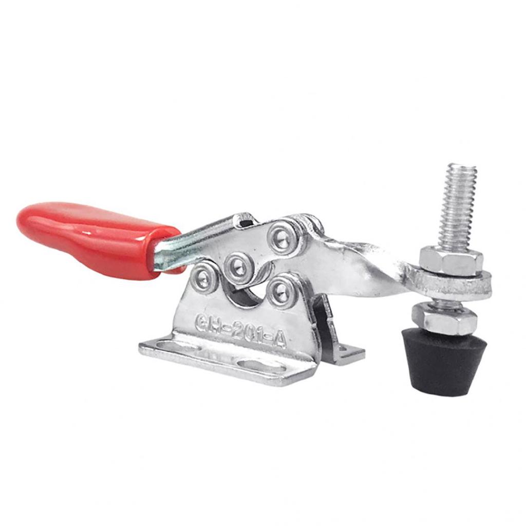 4Pcs GH-201A Vertical Horizontal Quick Release Toggle Clamps Hand Push Tool Set