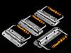 304 Stainless Steel Spring Loaded Folding Handle for Wooden Toolbox