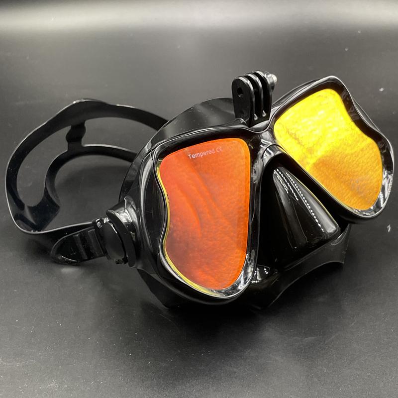 

Mirror Color Lens Diving Mask Professional Diving Masks Snorkeling Kit Anti-Fog Goggles Eyeglasses Swimming Fishing Pool Equipment
