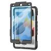 For iPad 10.2 (2021)/(2019)/(2020) Case Camo Printing PC + Silicone Tablet Cover with PET Film/Shoulder Strap