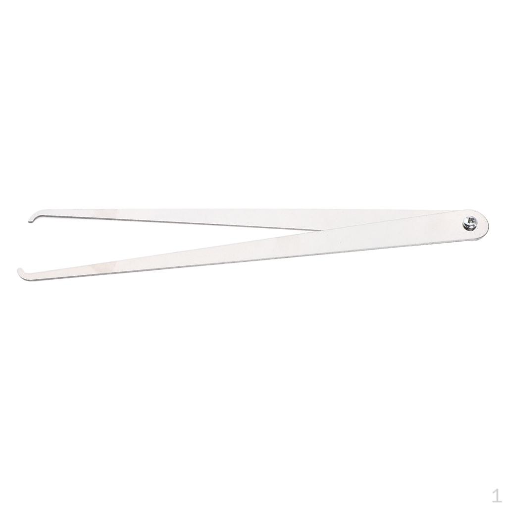 1 Sztuka Metalowy Suwmiarka Stal nierdzewna Suwmiarki Narzędzie do Pomiaru Gliny Ceramicznej i Rzeźby