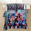 FAIRY TAIL Bedding Set 3D Duvet Cover Sets Japan Anime Comforter Bedding Sets FAIRY TAIL Bedclothes (NO Sheet) AYR Luxury Gift