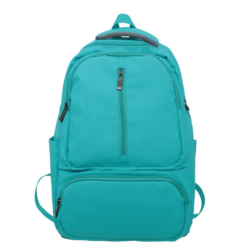 

Рюкзак мужской большой вместительности, школьная сумка, водонепроницаемая сумка для компьютера для студентов колледжей, женская дорожная сумка для учащихся средней школы озеро синий