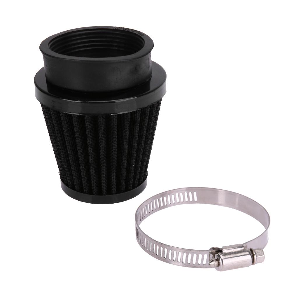 Universal 52mm 53mm 54mm Motorcycle Air Intake Filter Cleaner (Black)
